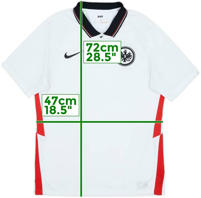 2020-21 Eintracht Frankfurt Away Shirt - 8/10 - (M)