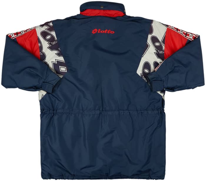 1990s Lotto Template Padded Bench Coat - 8/10 - (XL)