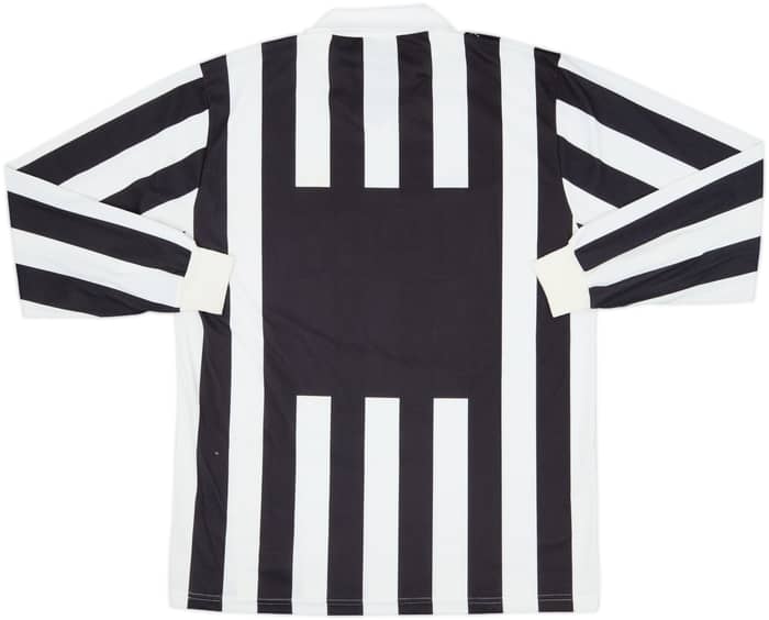1989-90 Juventus Basic Home L/S Shirt - 8/10 - (XL)