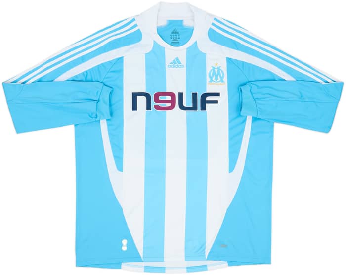 2007-08 Olympique Marseille Away L/S Shirt Valbuena #28 - 7/10 - (XXL)