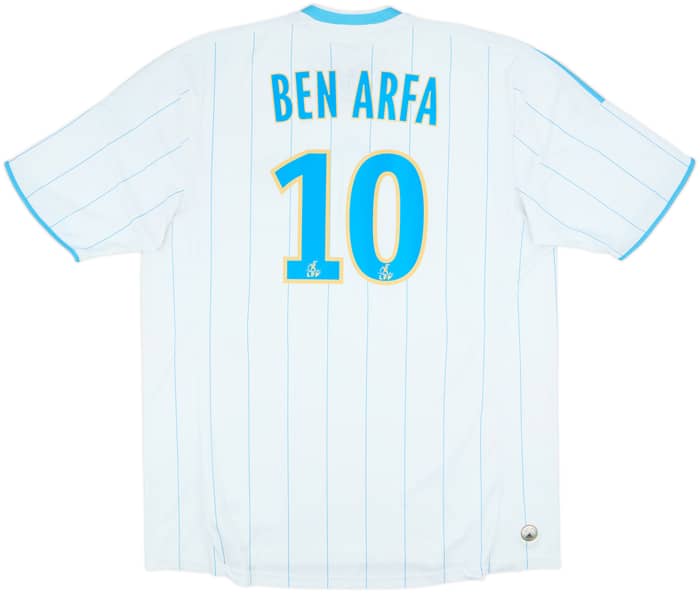 2009-10 Olympique Marseille Home Shirt Ben Arfa #10 - 8/10 - (XXL)