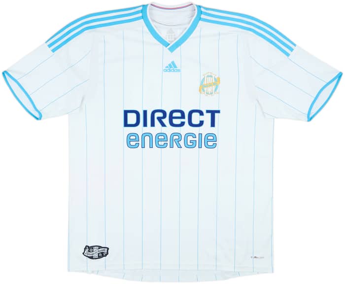 2009-10 Olympique Marseille Home Shirt Ben Arfa #10 - 8/10 - (XXL)