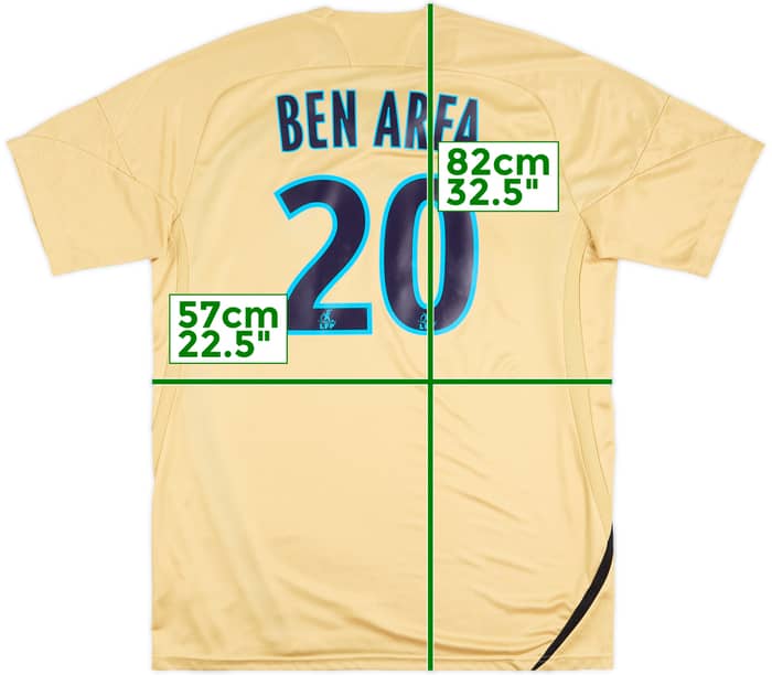 2008-09 Olympique Marseille Third Shirt Ben Arfa #20 - 5/10 - (XL)