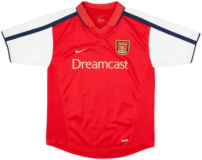 2000-02 Arsenal Home Shirt Henry #14 - 7/10 - (XL.Boys)
