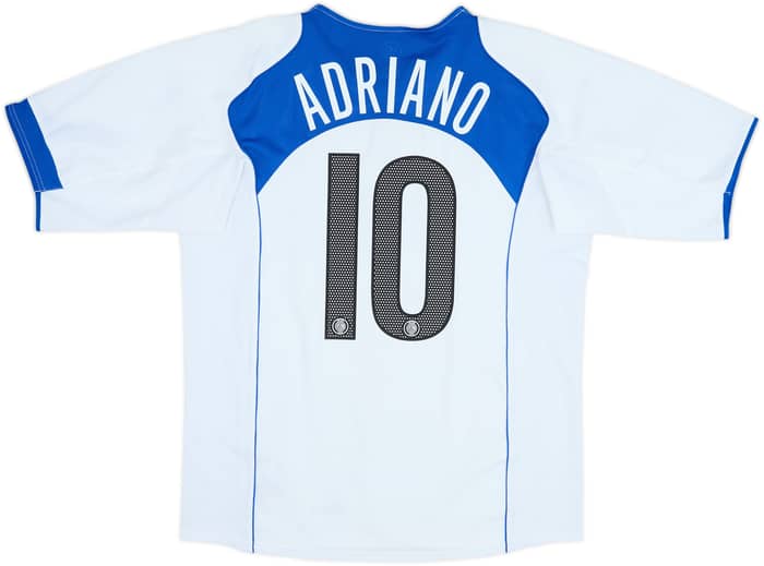 2004-05 Inter Milan Away Shirt Adriano #10 - 7/10 - (L)