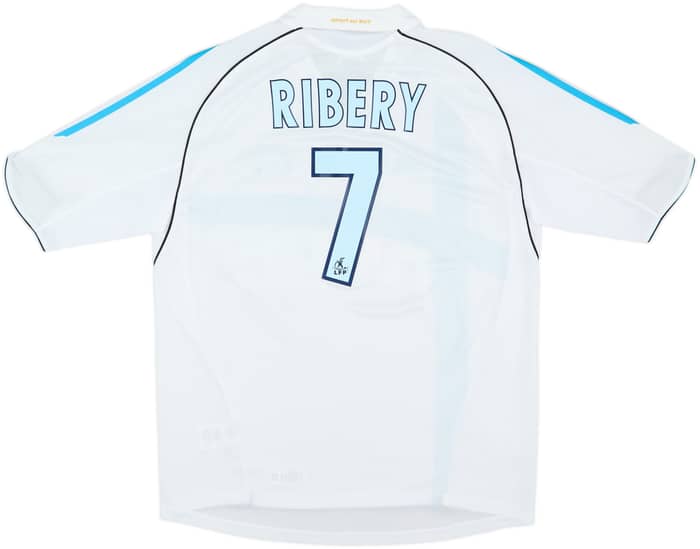 2005-06 Olympique Marseille Home Shirt Ribery #7 - 9/10 - (L)