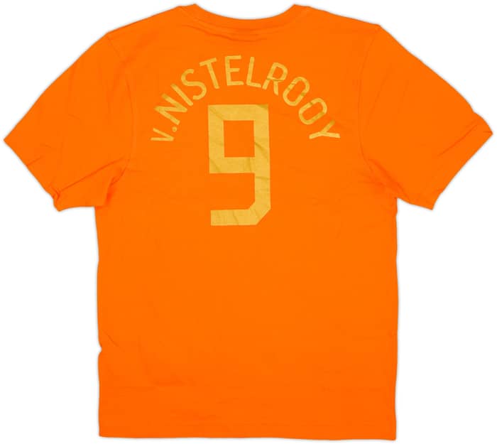 2006-07 Netherlands Nike Tee v. Nistelrooy #9 (S)