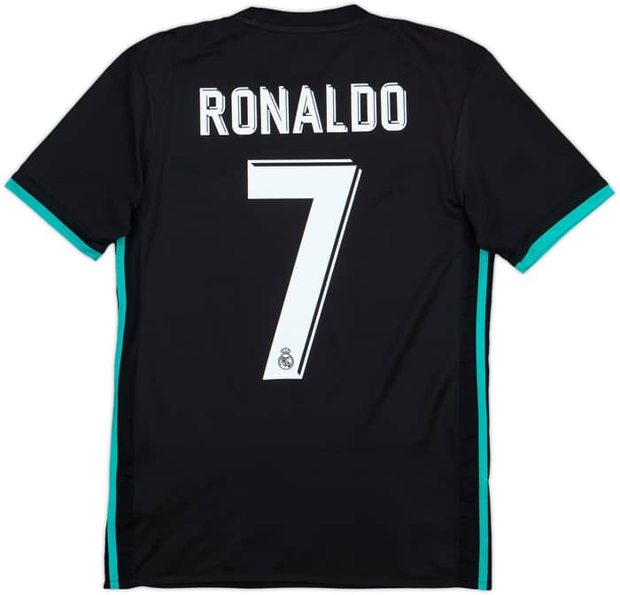 2017-18 Real Madrid Away Shirt Ronaldo #7 - 8/10 - (XS)