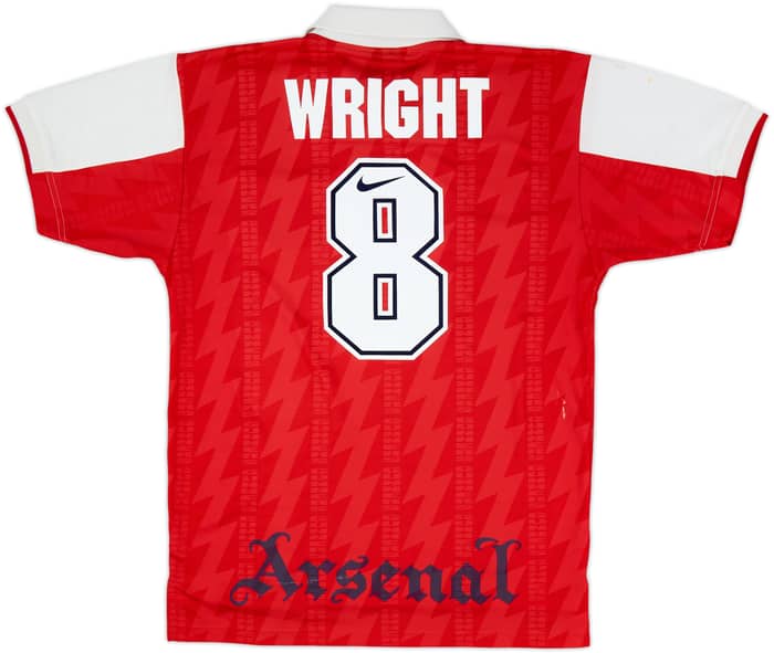 1994-96 Arsenal Home Shirt Wright #8 - 7/10 - (L)