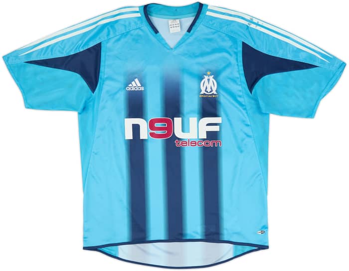 2004-05 Olympique Marseille Away Shirt Lizarazu #3 - 6/10 - (L)