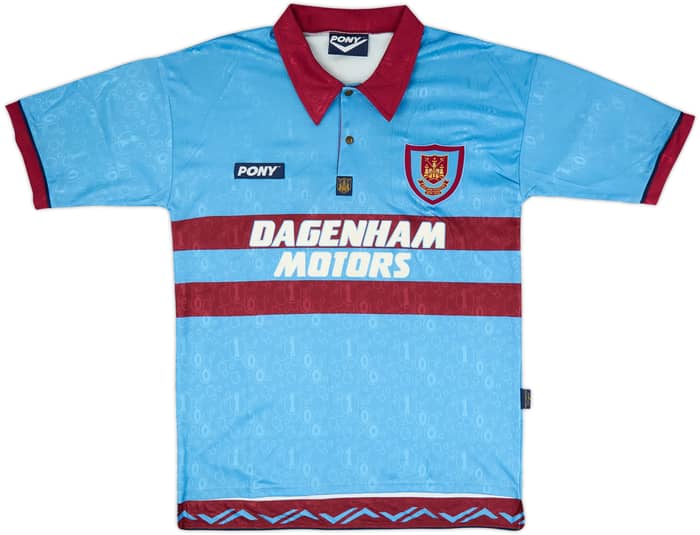 1995-97 West Ham Centenary Away Shirt Lampard #26 - 8/10 - (L)
