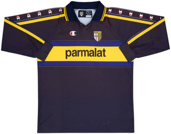 1999-00 Parma Basic Third L/S Shirt #2 - 7/10 - (XL.Boys)