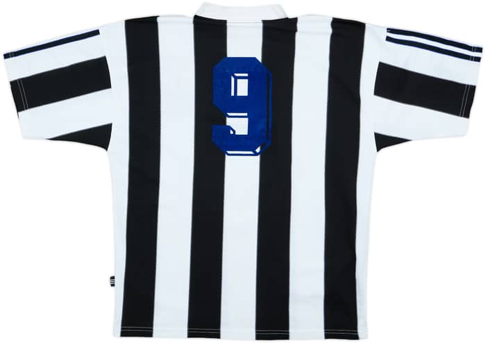 1995-97 Newcastle Home Shirt #9 - 8/10 - (M)
