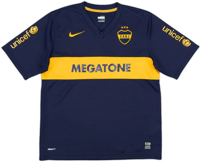 2008-09 Boca Juniors Home Shirt - 8/10 - (XL.Boys)