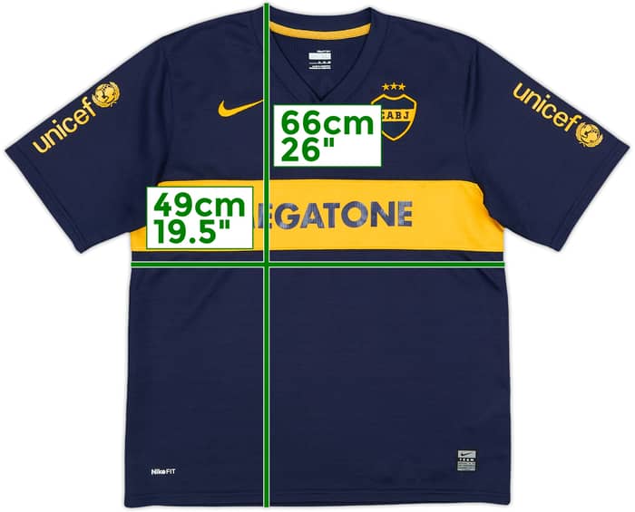 2008-09 Boca Juniors Home Shirt - 8/10 - (XL.Boys)