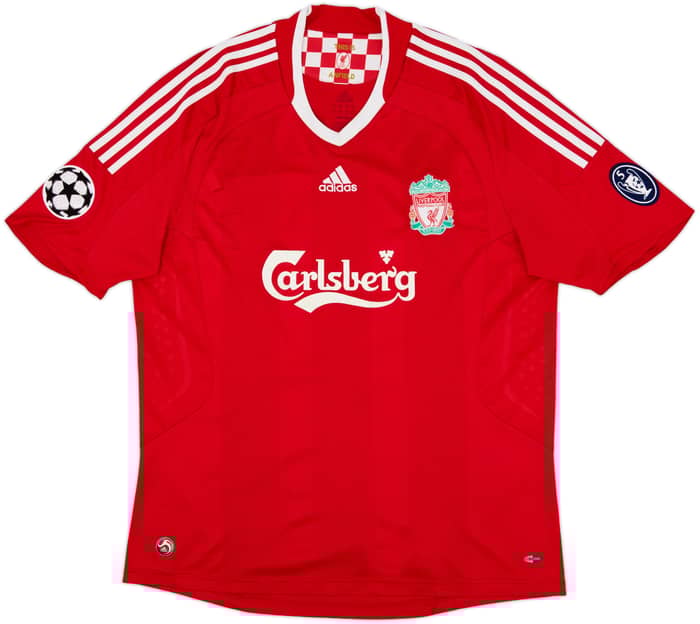 2008-10 Liverpool Home Shirt Torres #9 - 6/10 - (XL)