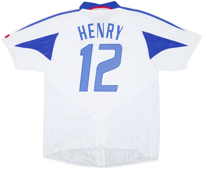 2004-06 France Away Shirt Henry #12 - 8/10 - (L)