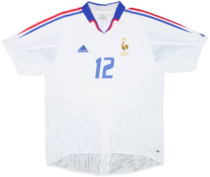 2004-06 France Away Shirt Henry #12 - 8/10 - (L)