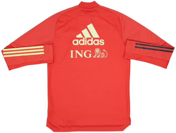 2019-20 Belgium adidas 1/4 Zip Drill Top - 8/10 - (M)
