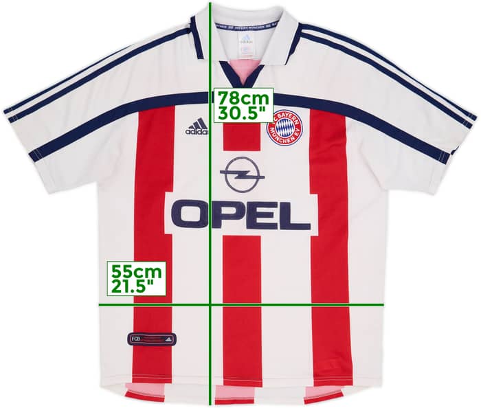 2000-01 Bayern Munich Away Shirt - 5/10 - (L)
