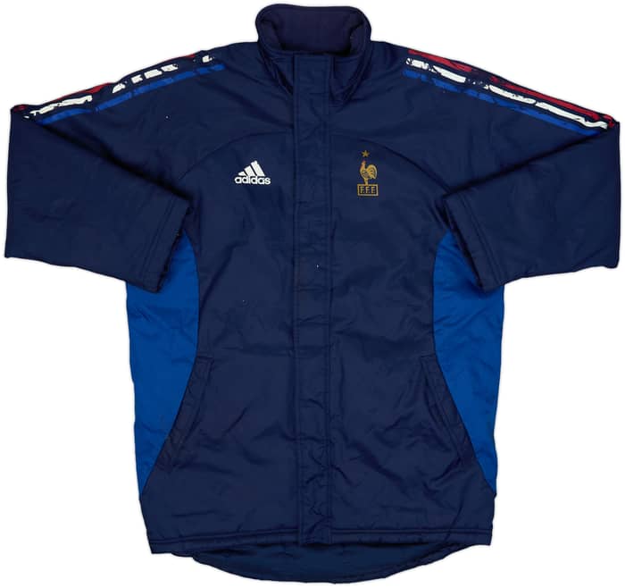 2002-03 France adidas Padded Bench Coat - 5/10 - (S)