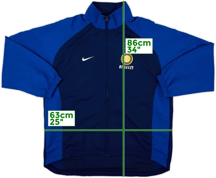 1998-99 Inter Milan Nike Track Jacket - 8/10 - (M)