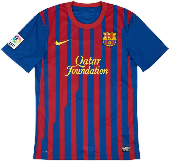 2011-12 Barcelona Home Shirt A.Iniesta #8 - 9/10 - (S)