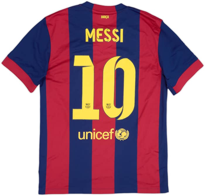 2014-15 Barcelona Camiseta Local Messi #10 - 8/10 - (M)