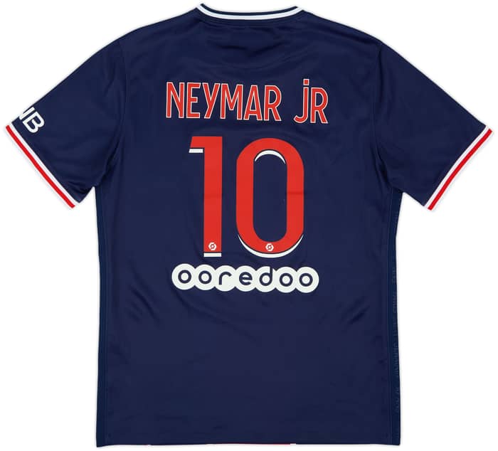 2020-21 Paris Saint-Germain Home Shirt NeymarJr #10 - 9/10 - (M)