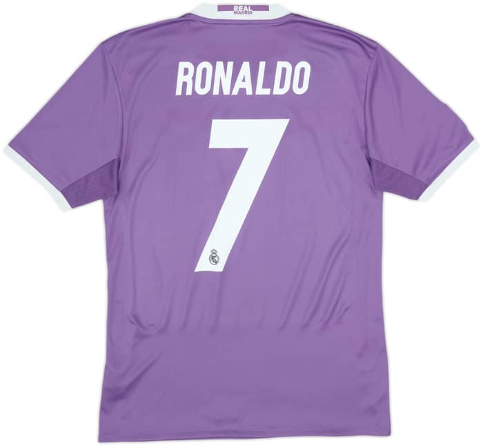 2016-17 Real Madrid Away Shirt Ronaldo #7 - 8/10 - (S)