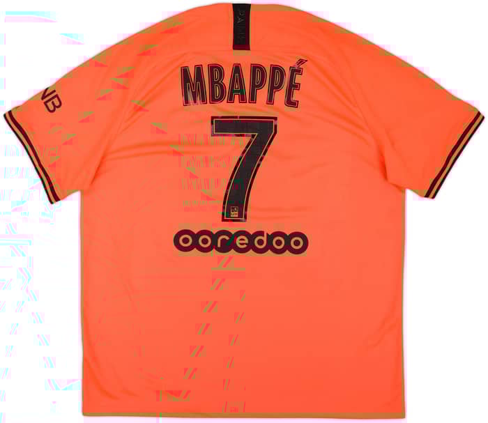 2019-20 Paris Saint-Germain Away Shirt Mbappe #7 - 10/10 - (XL)