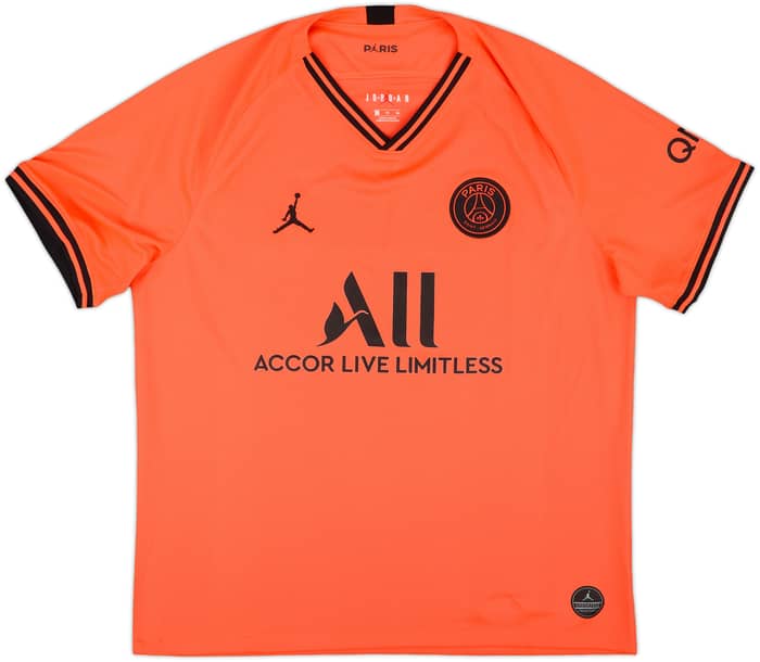 2019-20 Paris Saint-Germain Away Shirt Mbappe #7 - 10/10 - (XL)