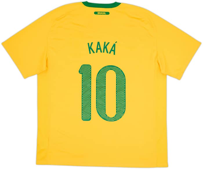 2010-11 Brazil Home Shirt Kaka #10 (L)