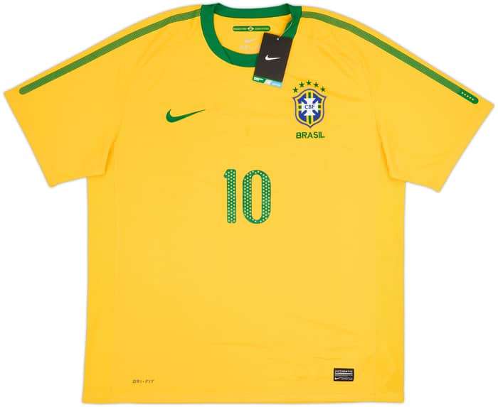 2010-11 Brazil Home Shirt Kaka #10 (L)