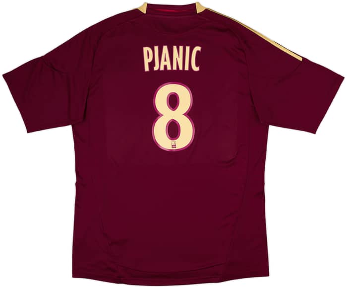 2010-11 Lyon Away Shirt Pjanic #8 - 8/10 - (XL)