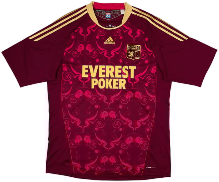 2010-11 Lyon Away Shirt Pjanic #8 - 8/10 - (XL)