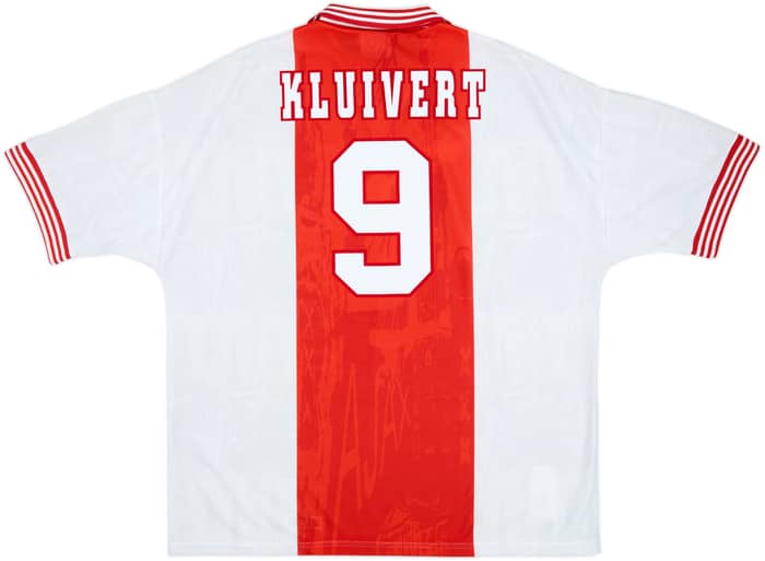 1996-97 Ajax Home Shirt Kluivert #9 (XXL)