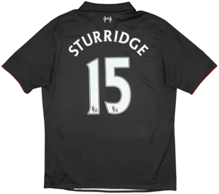 2015-16 Liverpool Third Shirt Sturridge #15 - 7/10 - (L)