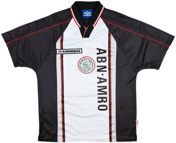 1998-99 Ajax Away Shirt F.De Boer #4 - 6/10 - (M)