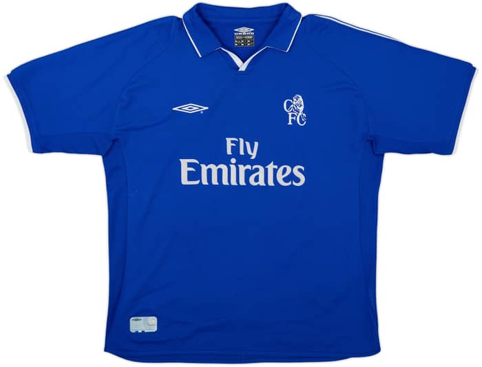 Camiseta de local del Chelsea 2001-03 Lampard #8 - 8/10 - (XL)
