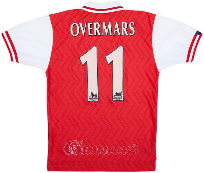 1996-98 Arsenal Home Shirt Overmars #11 - 8/10 - (S)