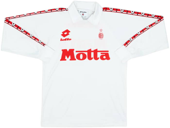 1995-96 AC Milan Lotto Training L/S Shirt - 8/10 - (S)
