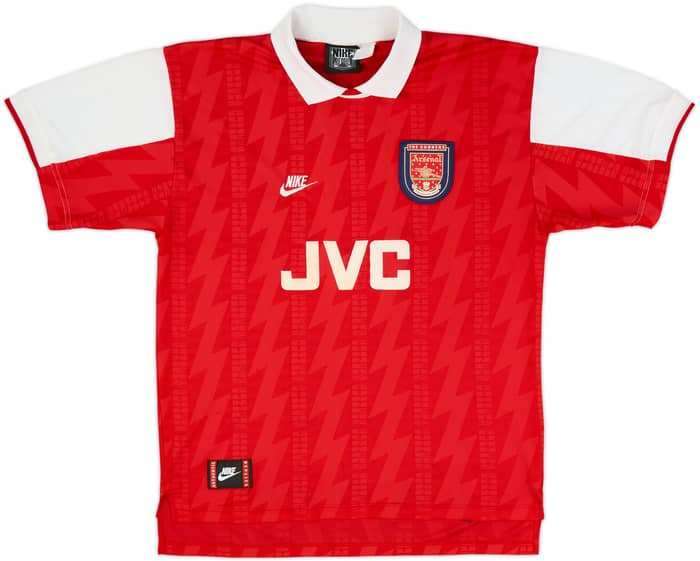 1994-96 Arsenal Home Shirt Wright #8 - 8/10 - (XL)
