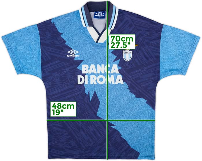 1994-96 Lazio Away Shirt - 6/10 - (M)