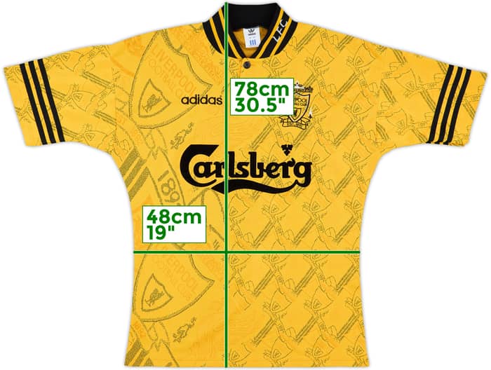 1994-96 Liverpool Third Shirt - 10/10 - (M)