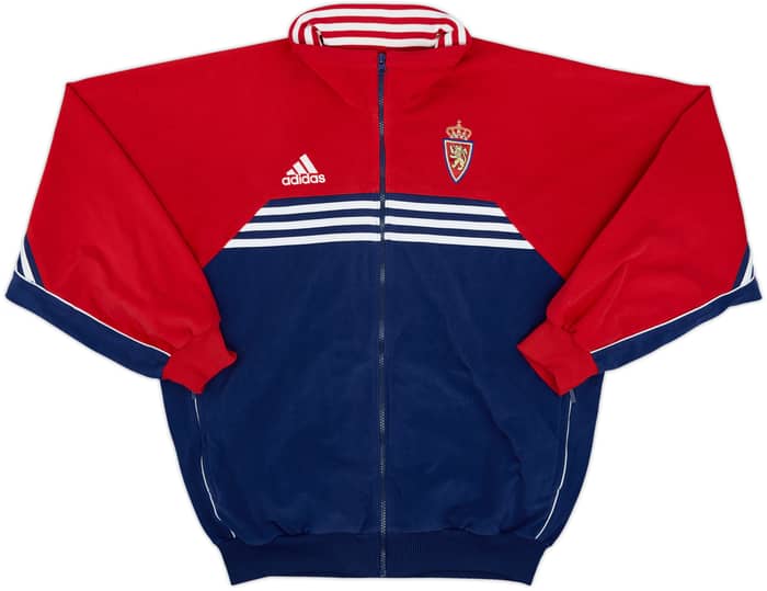 1998-00 Real Zaragoza adidas Track Jacket - 8/10 - (M)