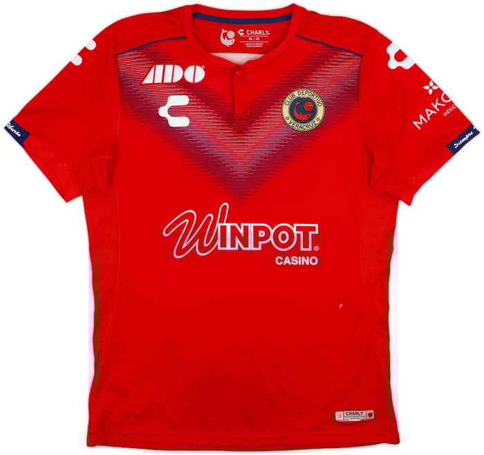 2019-20 Tiburones Rojos Veracruz Home Shirt - 6/10 - (M)