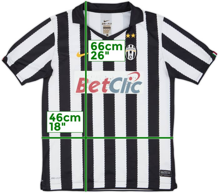 2010-11 Juventus Home Shirt - 5/10 - (XL.Boys)