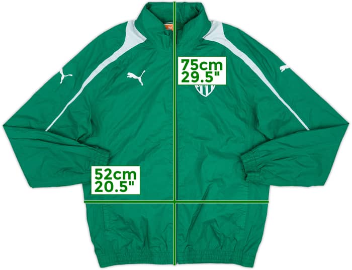 2012-13 Bursaspor Player Issue Puma Hooded Rain Jacket - 5/10 - (M)