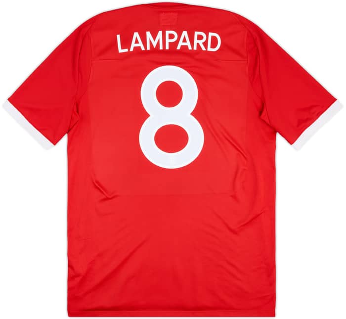 2010-11 England 'South Africa' Away Shirt Lampard #8 - 9/10 - (L)